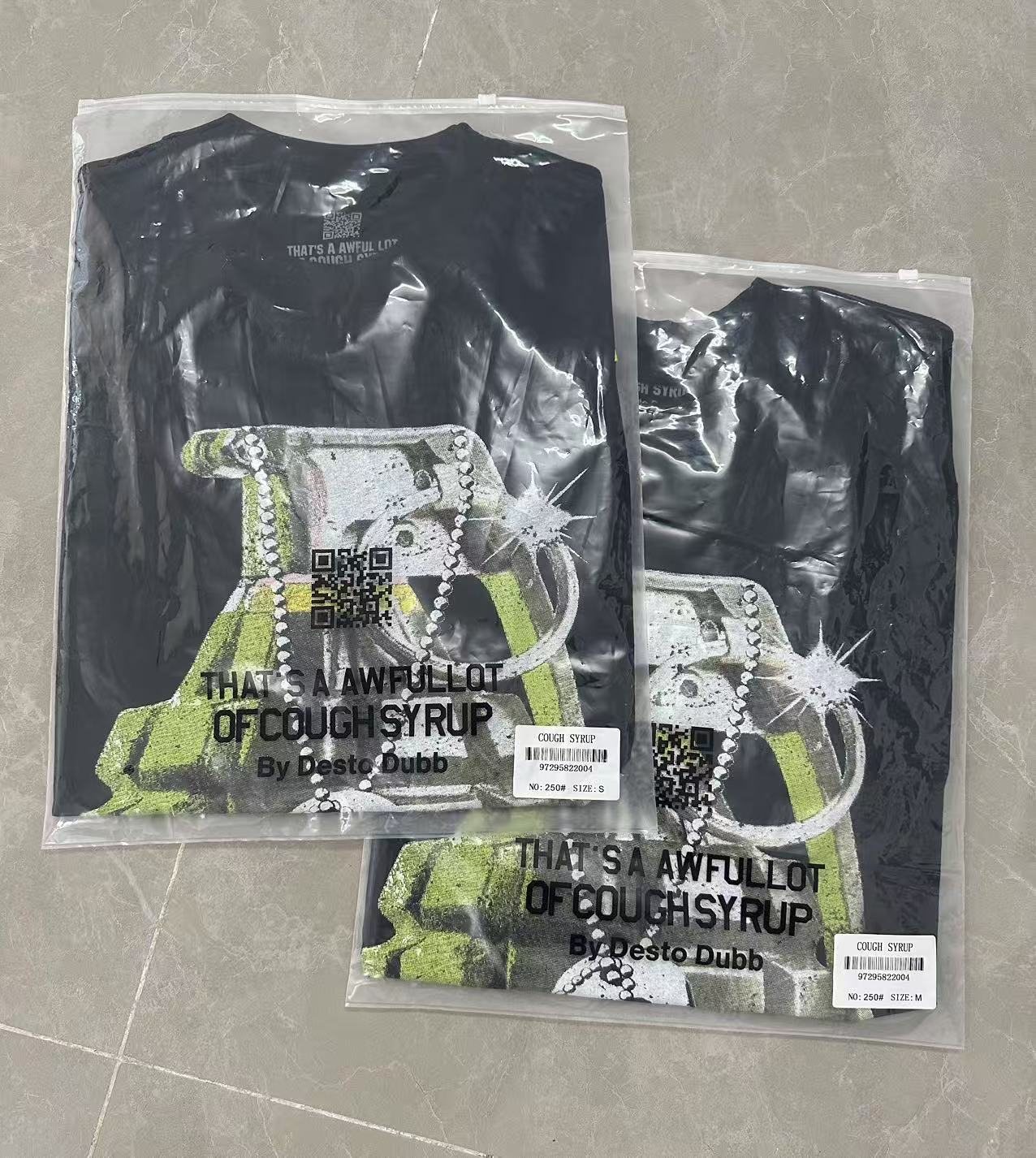 THAT'S A AWFUL LOT OF COUGH SYRUP Grenade Graphic T-Shirt — context