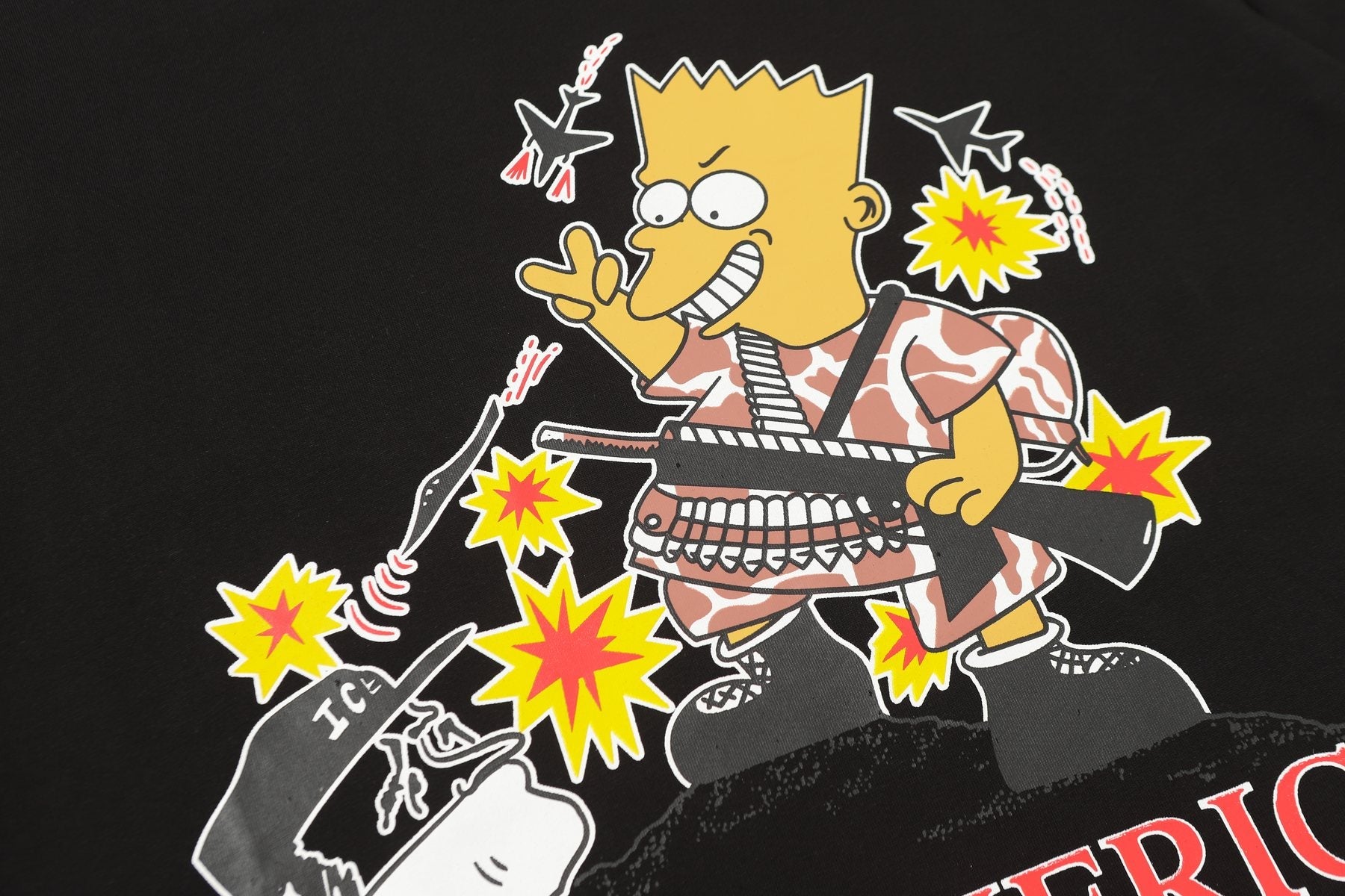THAT'S A AWFUL LOT OF COUGH SYRUP Front & Back Graphic T-Shirt — detail