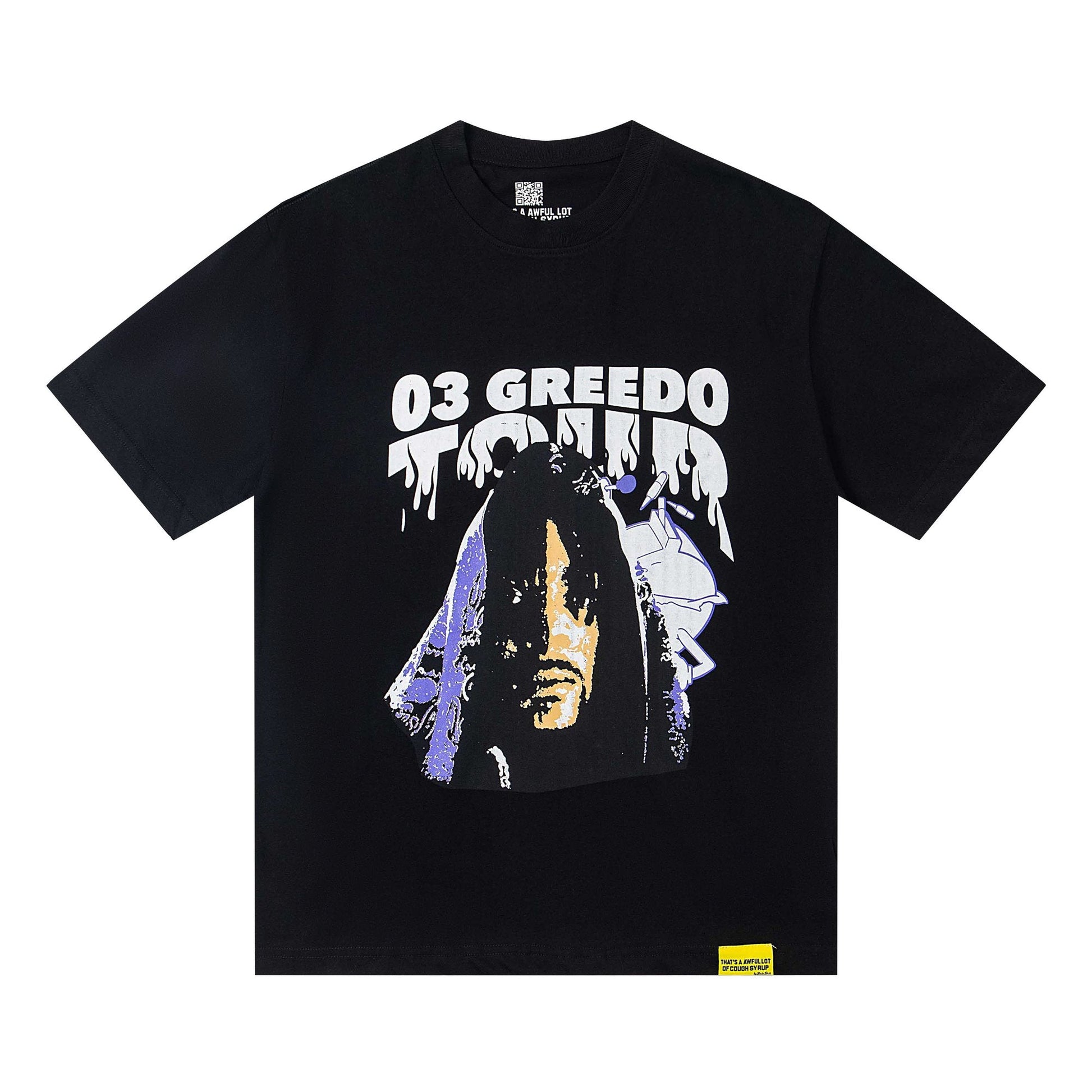 THAT'S A AWFUL LOT OF COUGH SYRUP Portrait Tour Graphic T-Shirt — hero