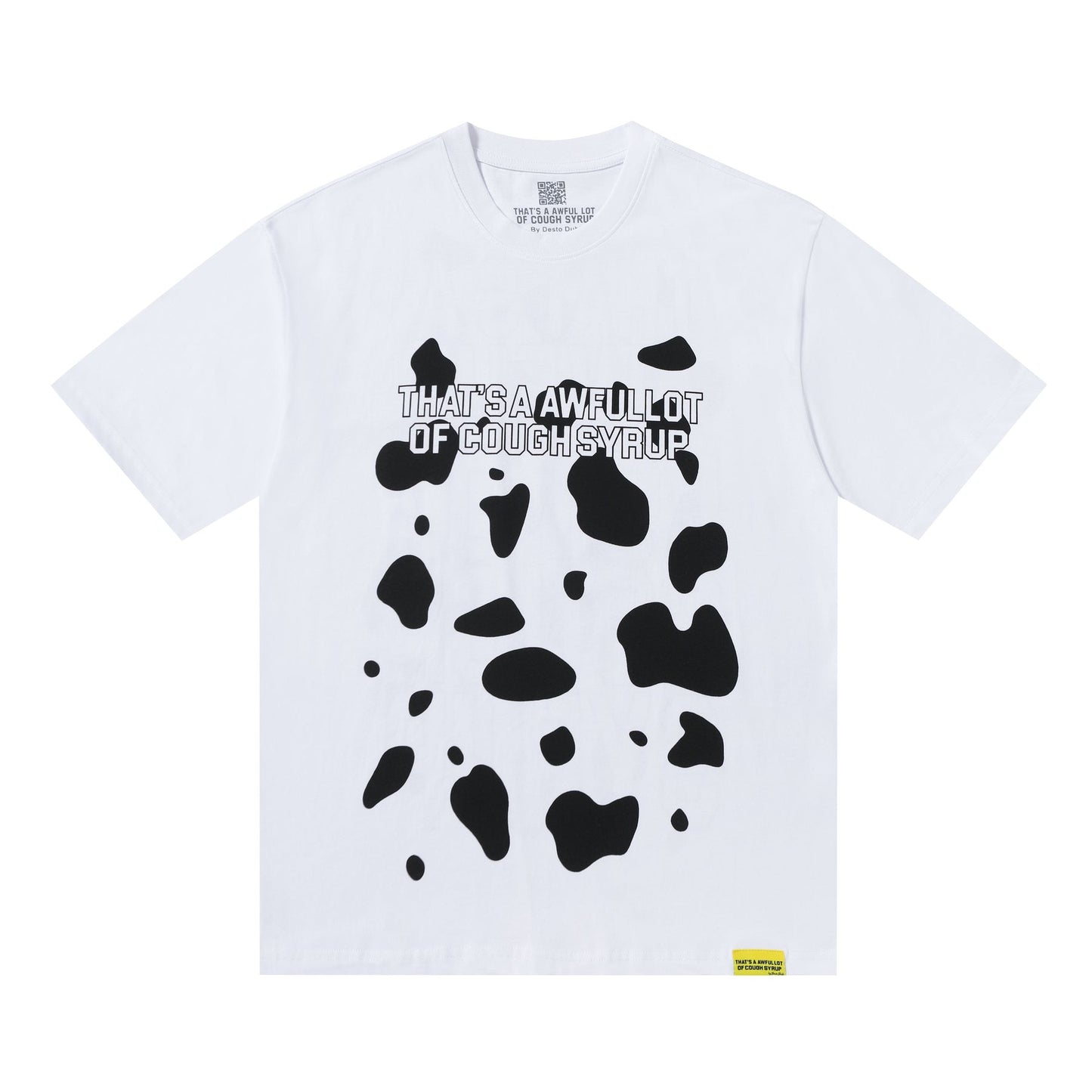 THAT'S A AWFUL LOT OF COUGH SYRUP Front & Back Graphic T-Shirt — front
