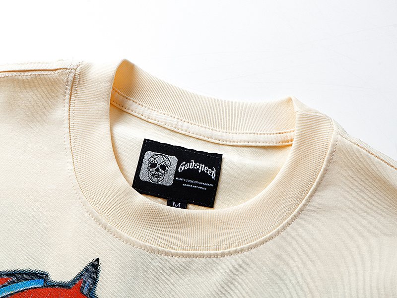 Godspeed Out of Many One Graphic T-Shirt — neck_label