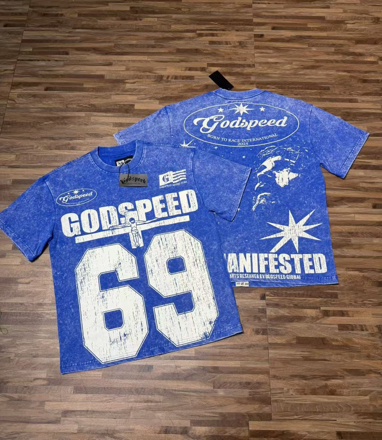 Godspeed Born to Race Graphic T-Shirt — context
