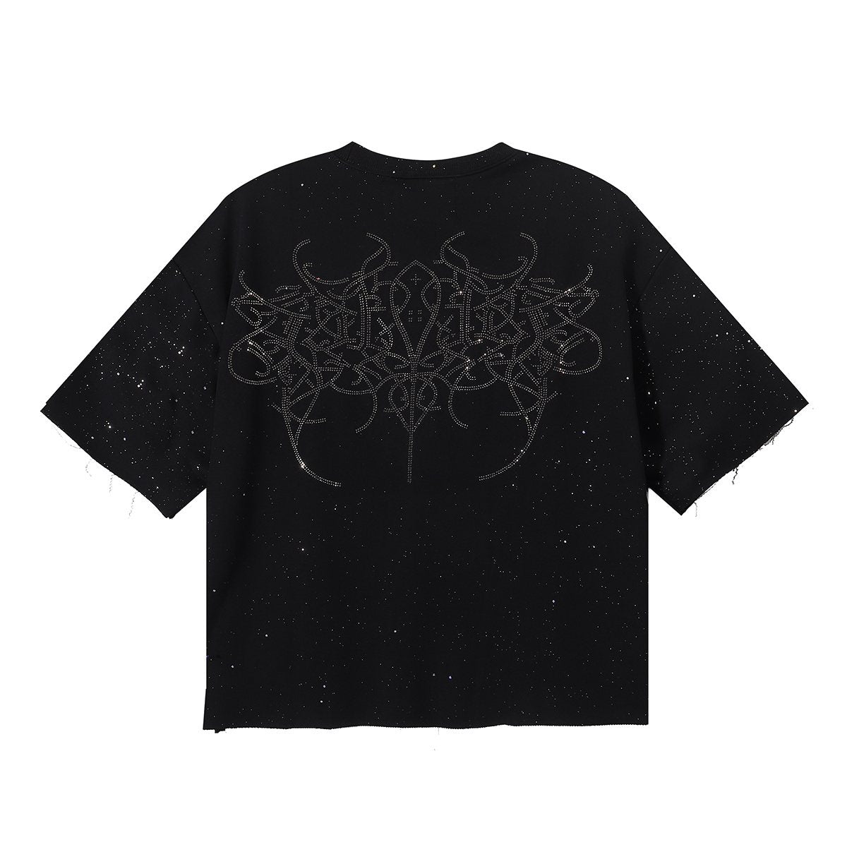 BKYS Revival Skeleton Rhinestone Graphic T-Shirt — back