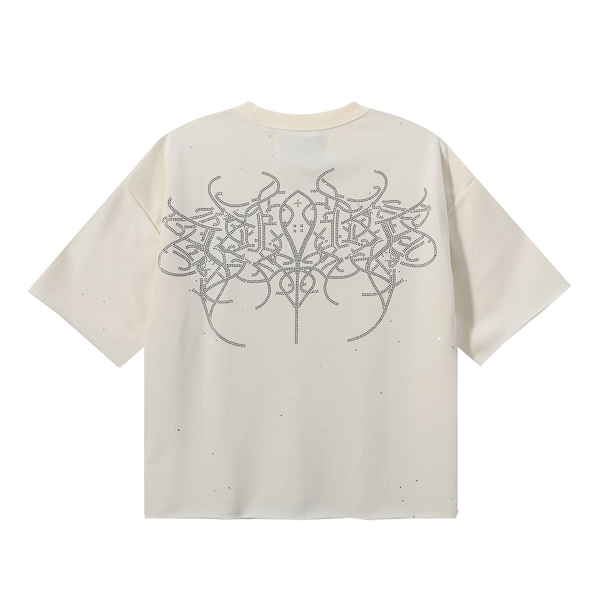 BKYS Revival Skeleton Rhinestone Graphic T-Shirt — back