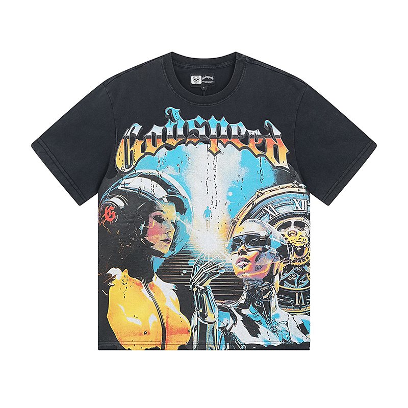 Godspeed Out of Many One Graphic T-Shirt — hero