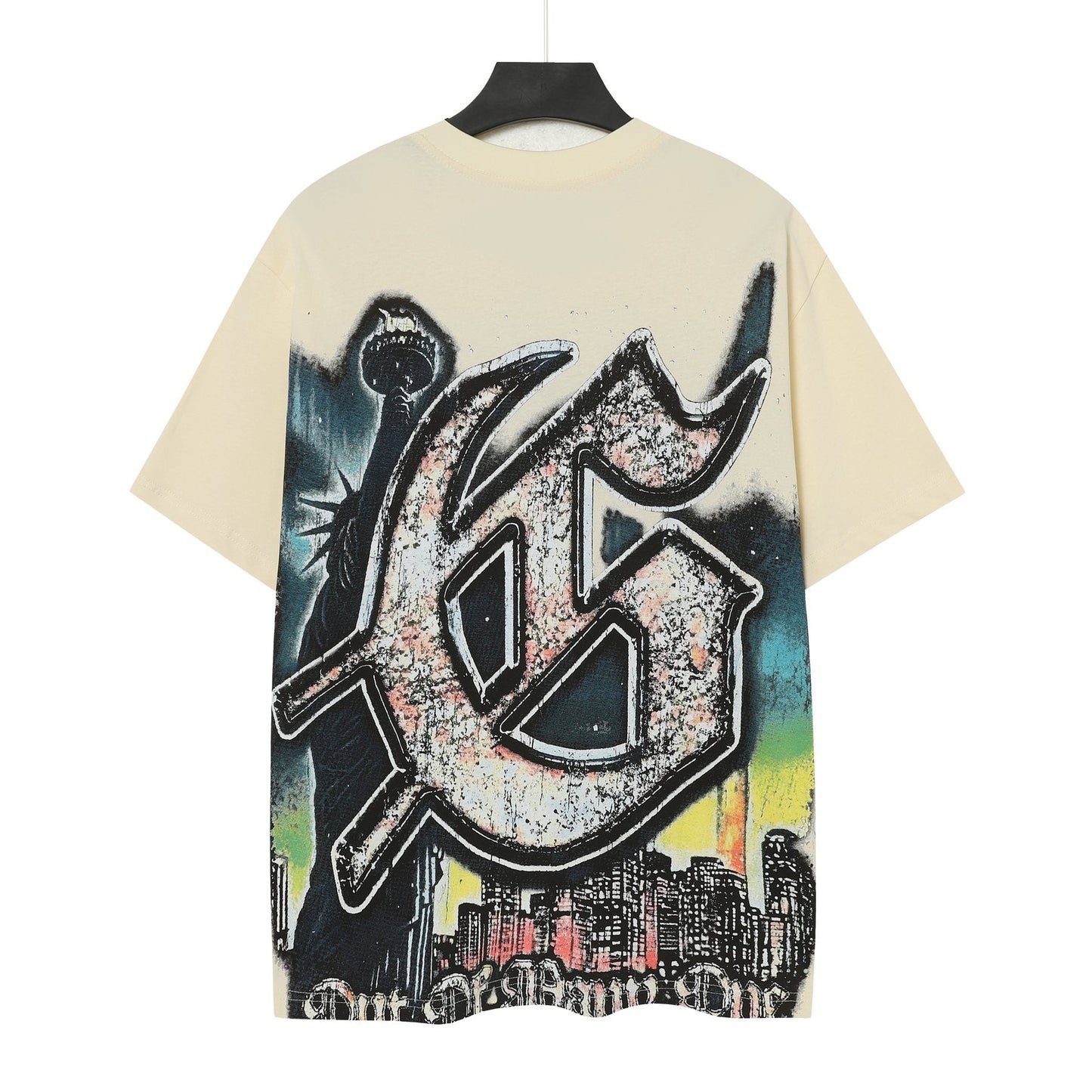 Godspeed Skull City Back Graphic T-Shirt — back