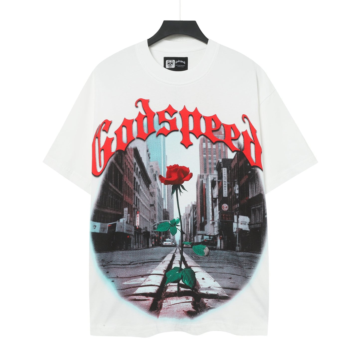 Godspeed Rock Graphic Short-Sleeve T-Shirt — hero