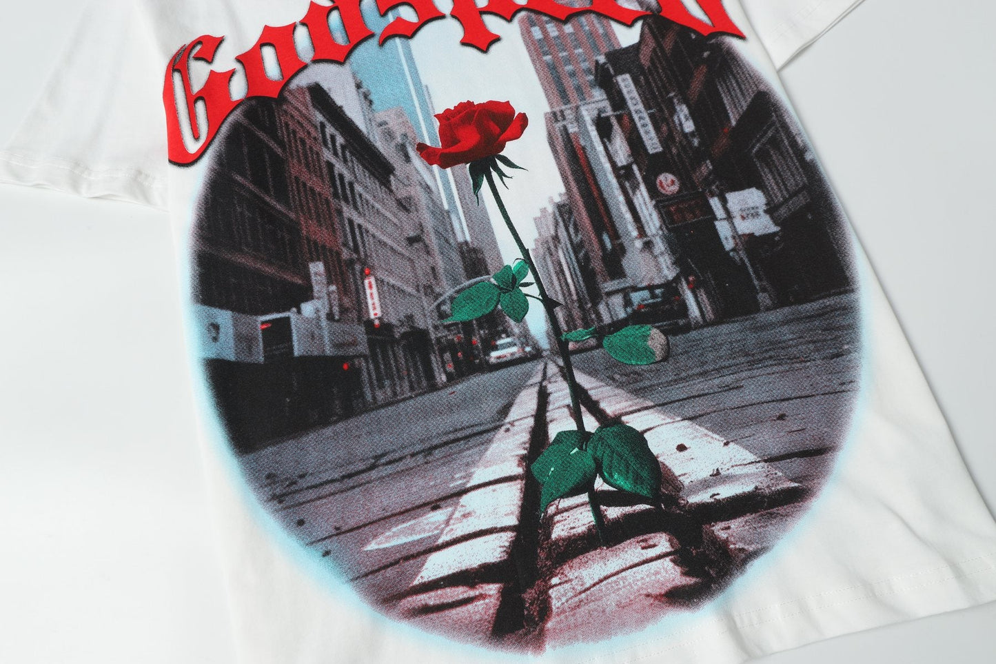 Godspeed Rock Graphic Short-Sleeve T-Shirt — detail