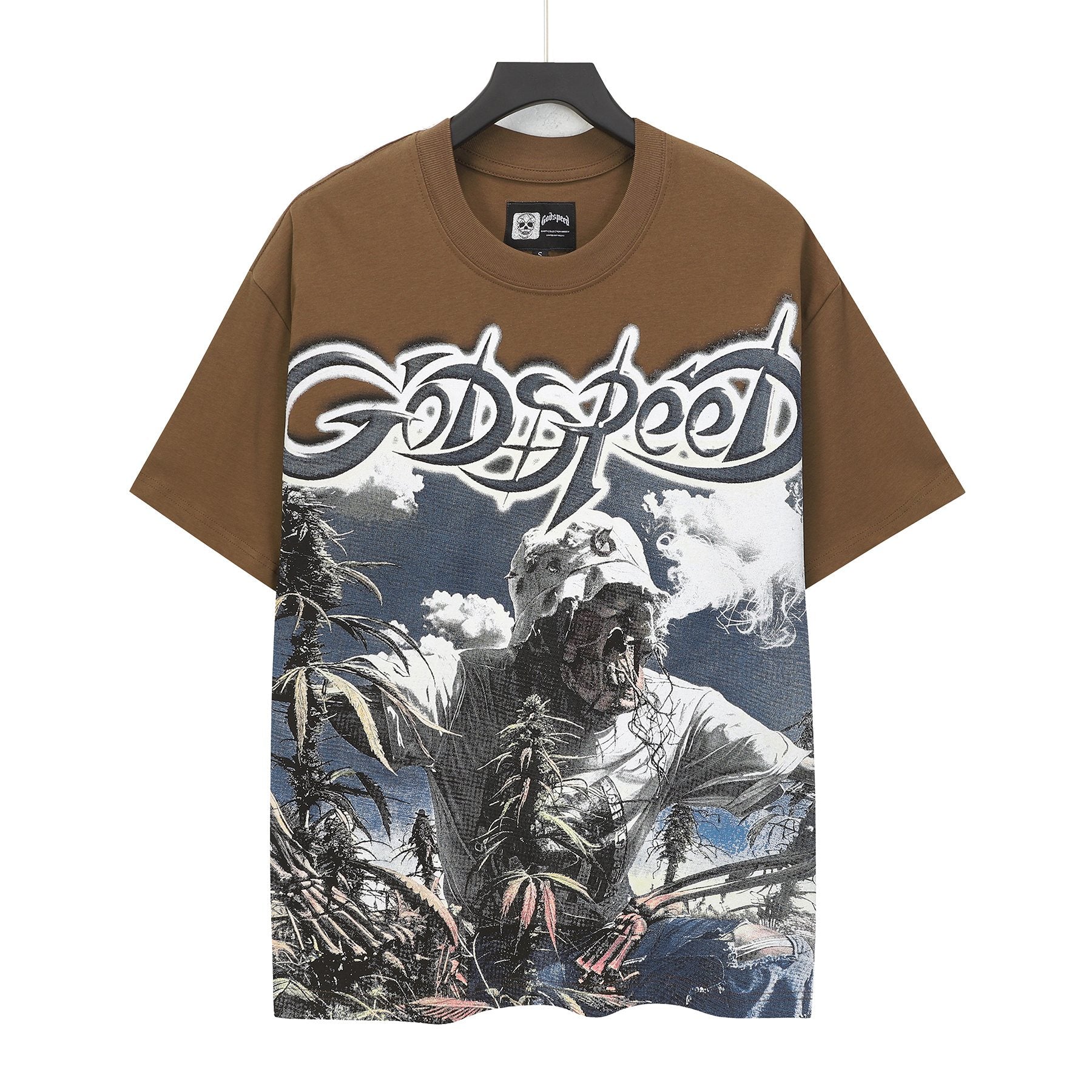 Godspeed Legalized Graphic Short-Sleeve T-Shirt — front