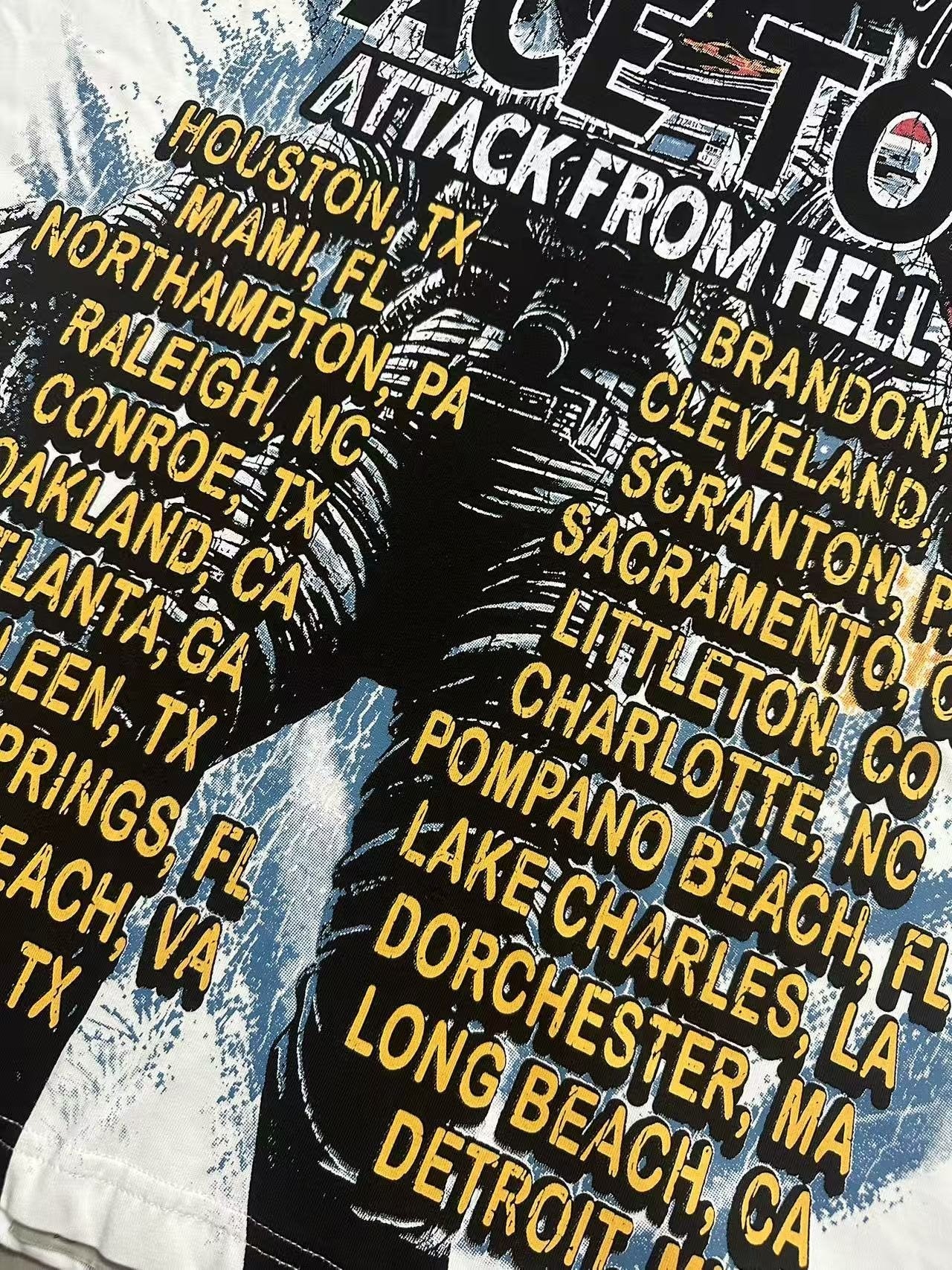 Godspeed Space Tour Astronaut Graphic T-Shirt — detail