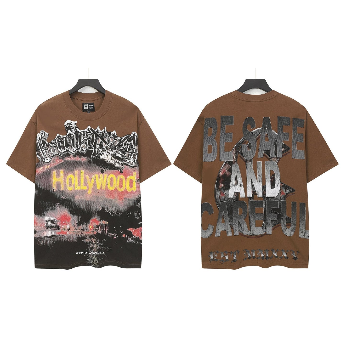 Godspeed Pray for Los Angeles Graphic T-Shirt — context