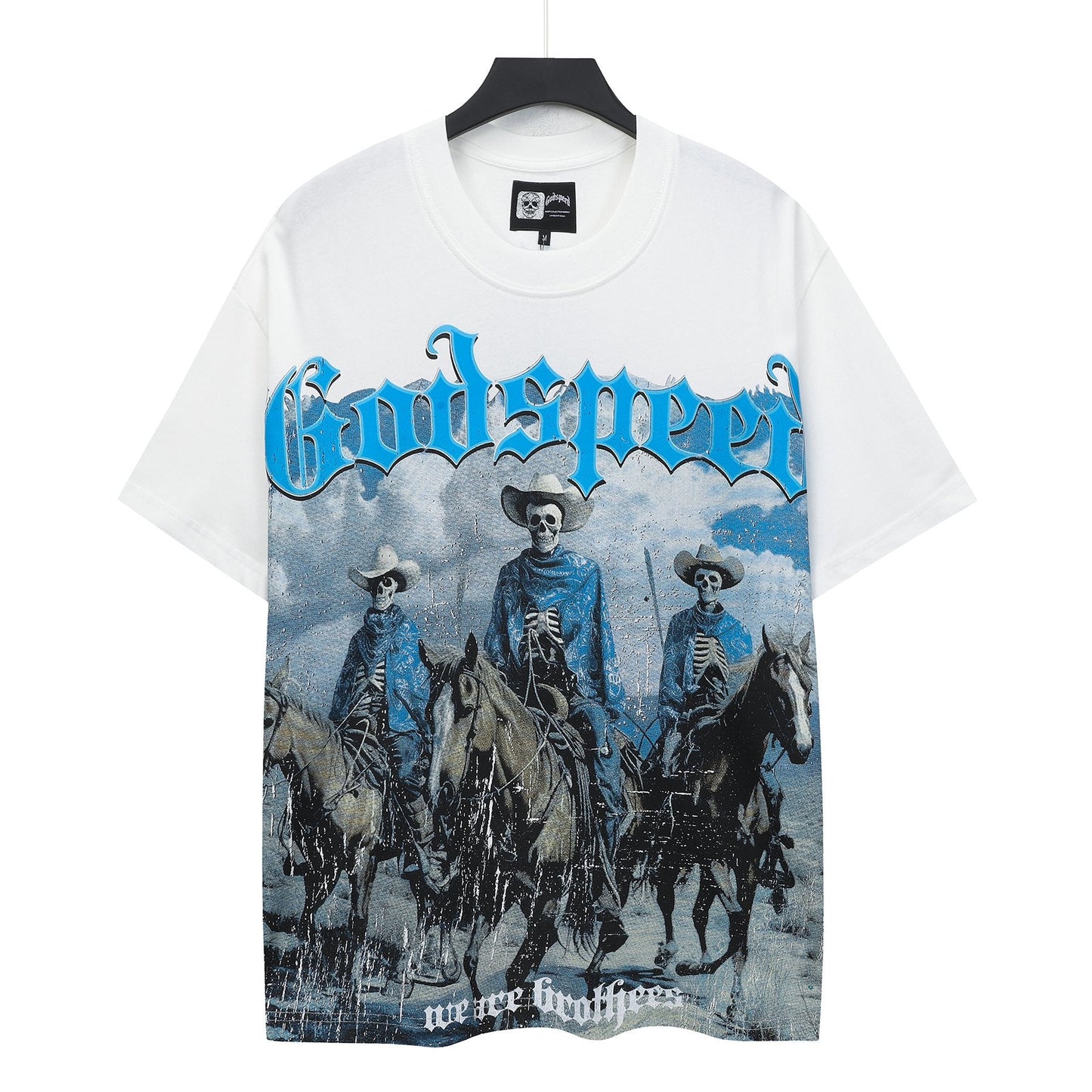 Godspeed Cowboy Skeleton Graphic T-Shirt — hero