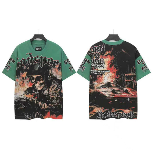 Godspeed Born to Ride Graphic T-Shirt — hero