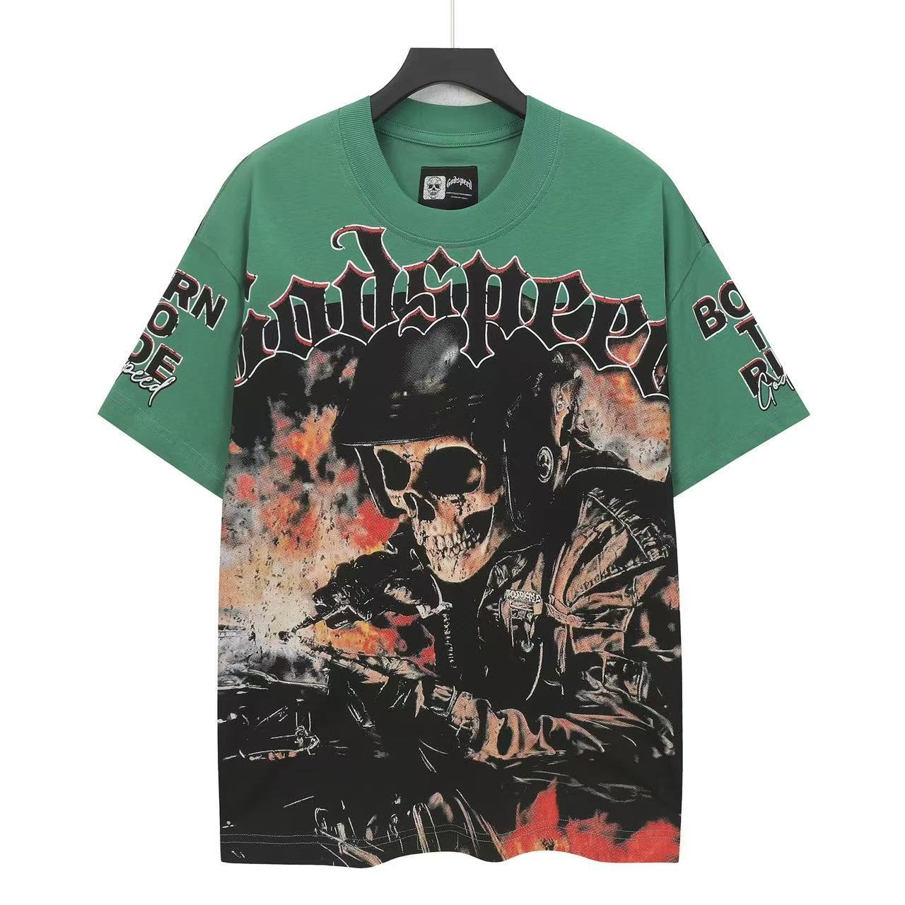 Godspeed Born to Ride Graphic T-Shirt — front