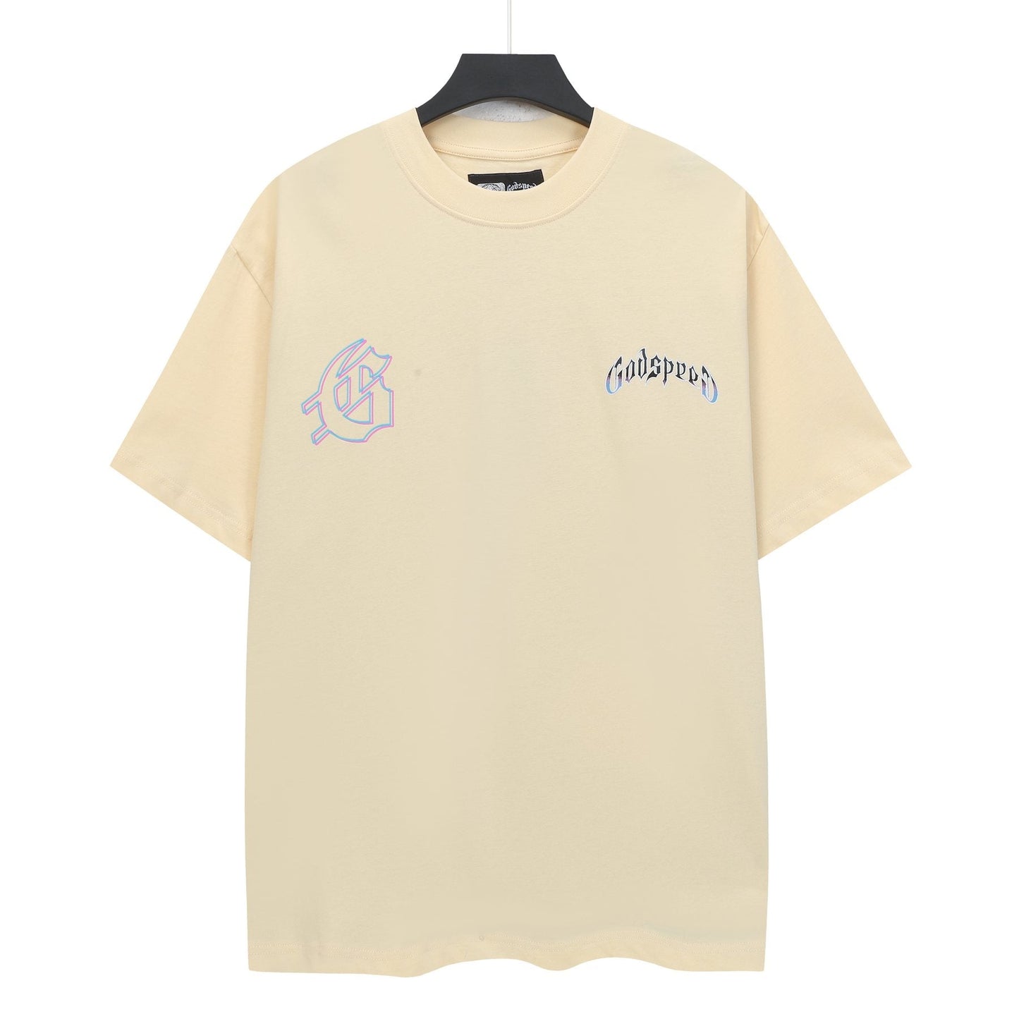 Godspeed Skull Volcano Graphic T-Shirt — front