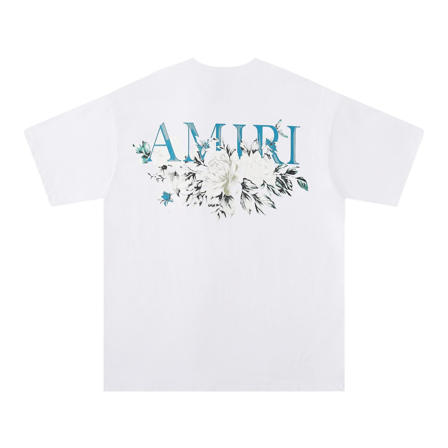 AMIRI Floral Graphic Short-Sleeve T-Shirt — back