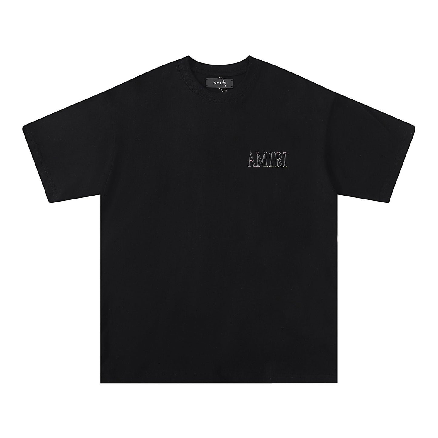 AMIRI Rainbow Bandana Back Graphic T-Shirt — front