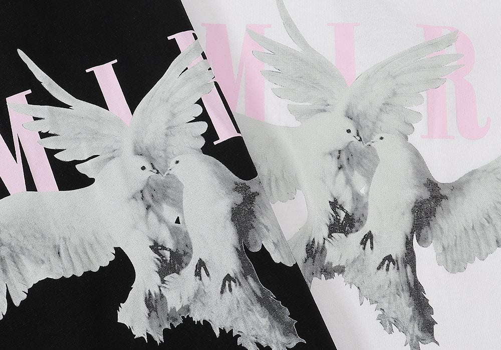 AMIRI Dove Graphic Short-Sleeve T-Shirt — detail
