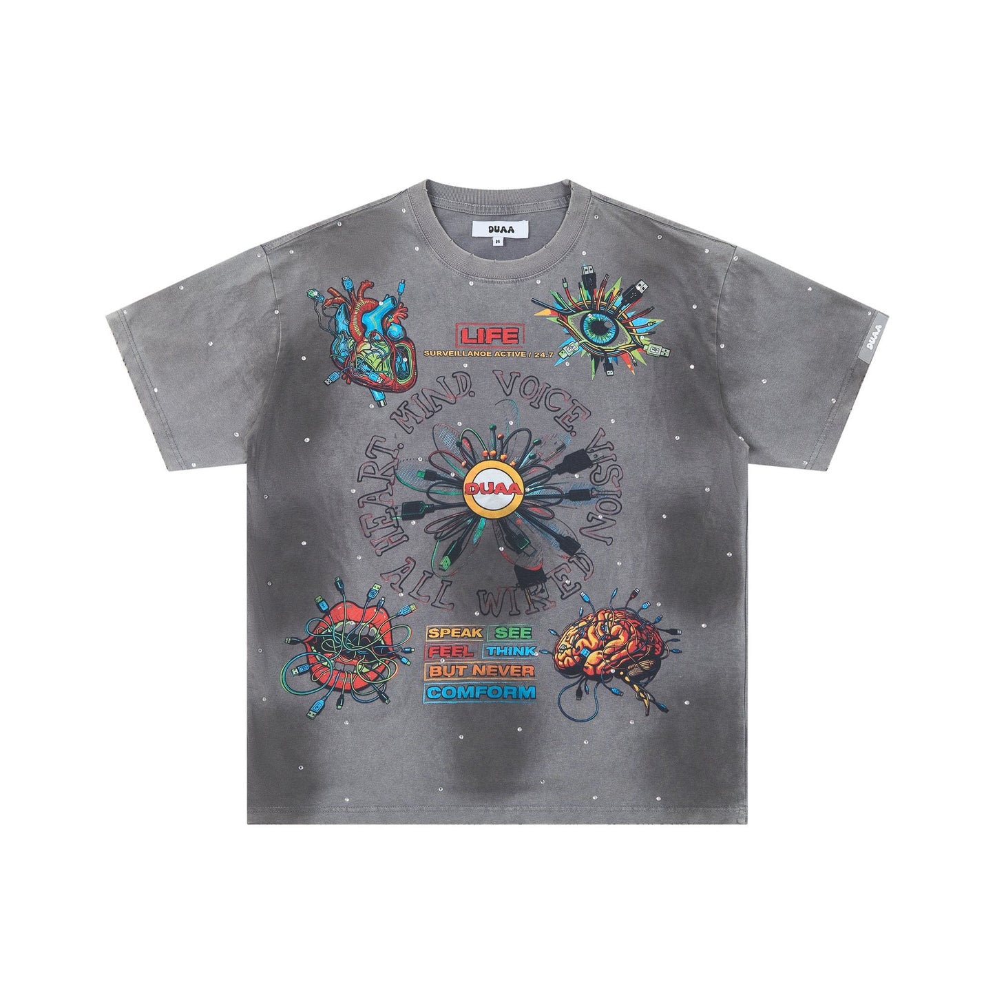 DUAA New Age Graphic T-Shirt — hero