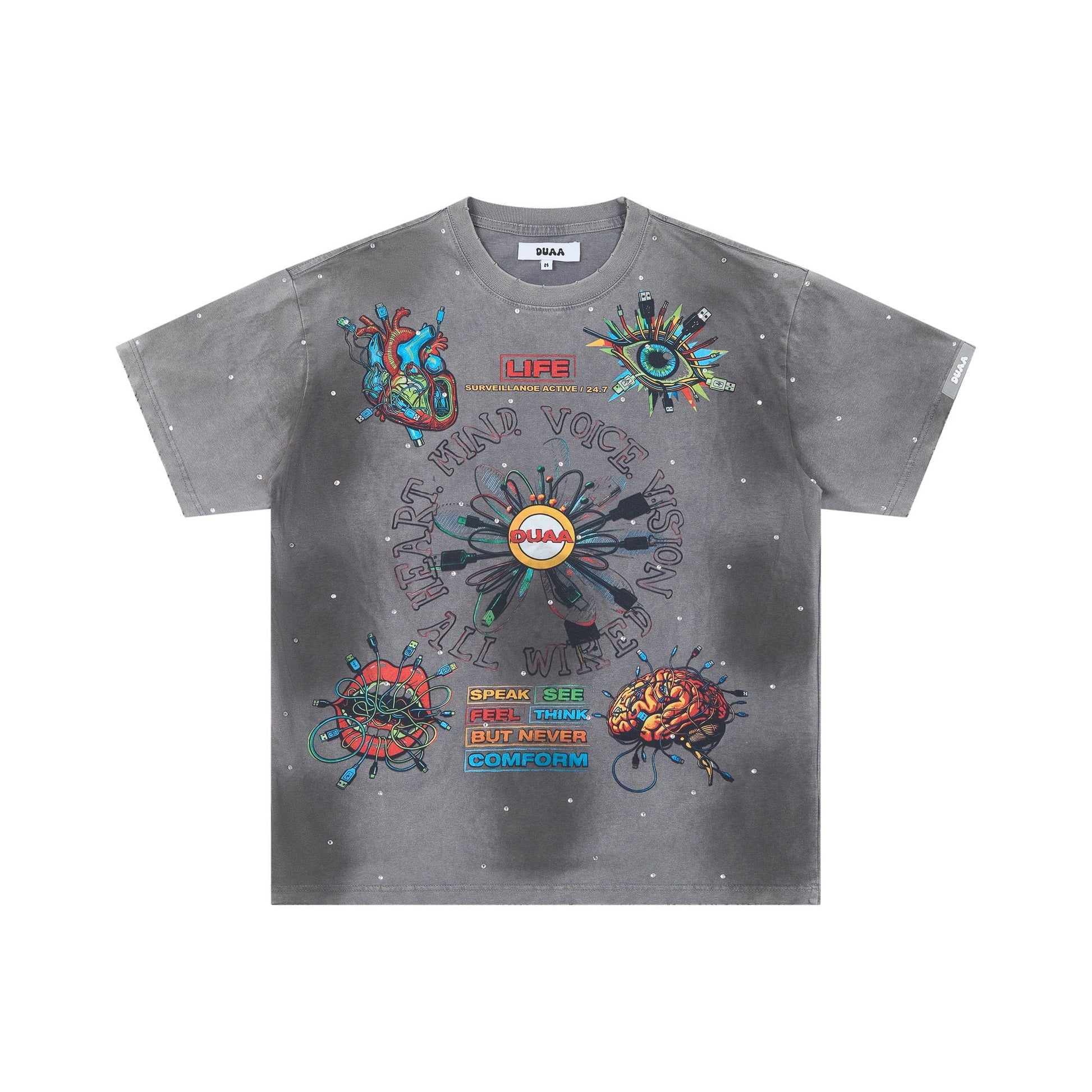 DUAA New Age Graphic T-Shirt — hero