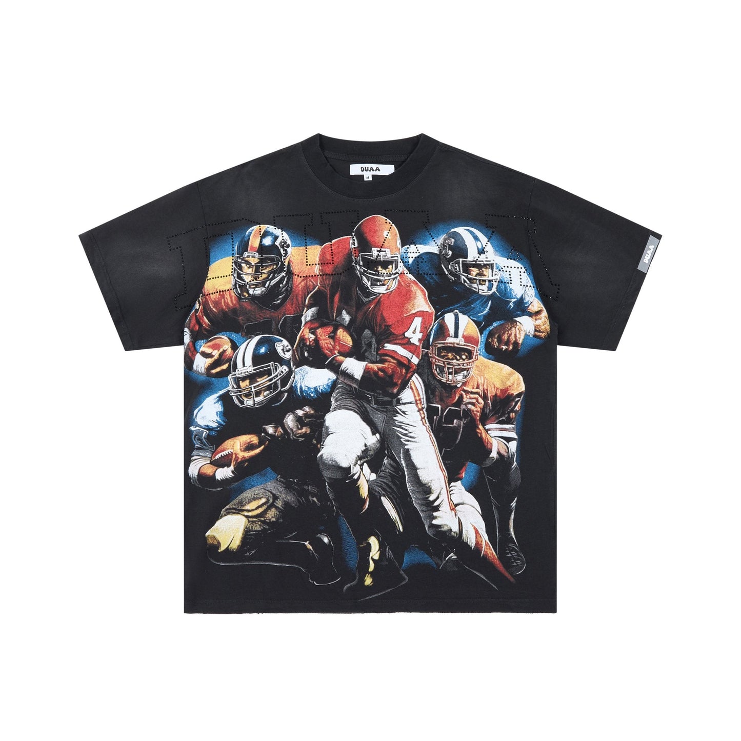 DUAA Football Graphic Short-Sleeve T-Shirt — hero