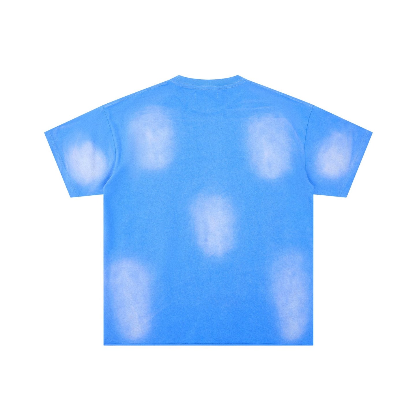 DUAA Blue Graphic Short-Sleeve T-Shirt — back