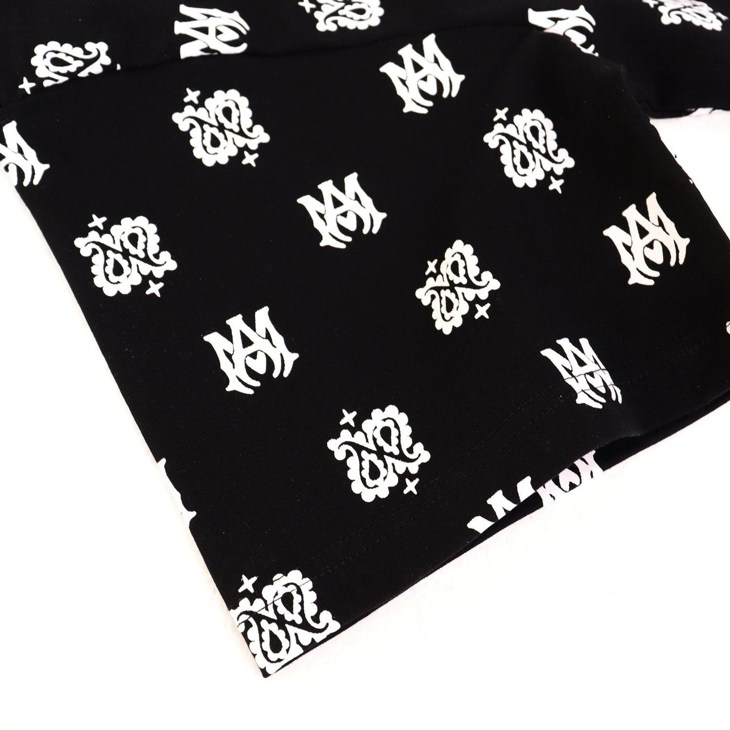AMIRI Ornamental All-Over Graphic Short-Sleeve T-Shirt — detail