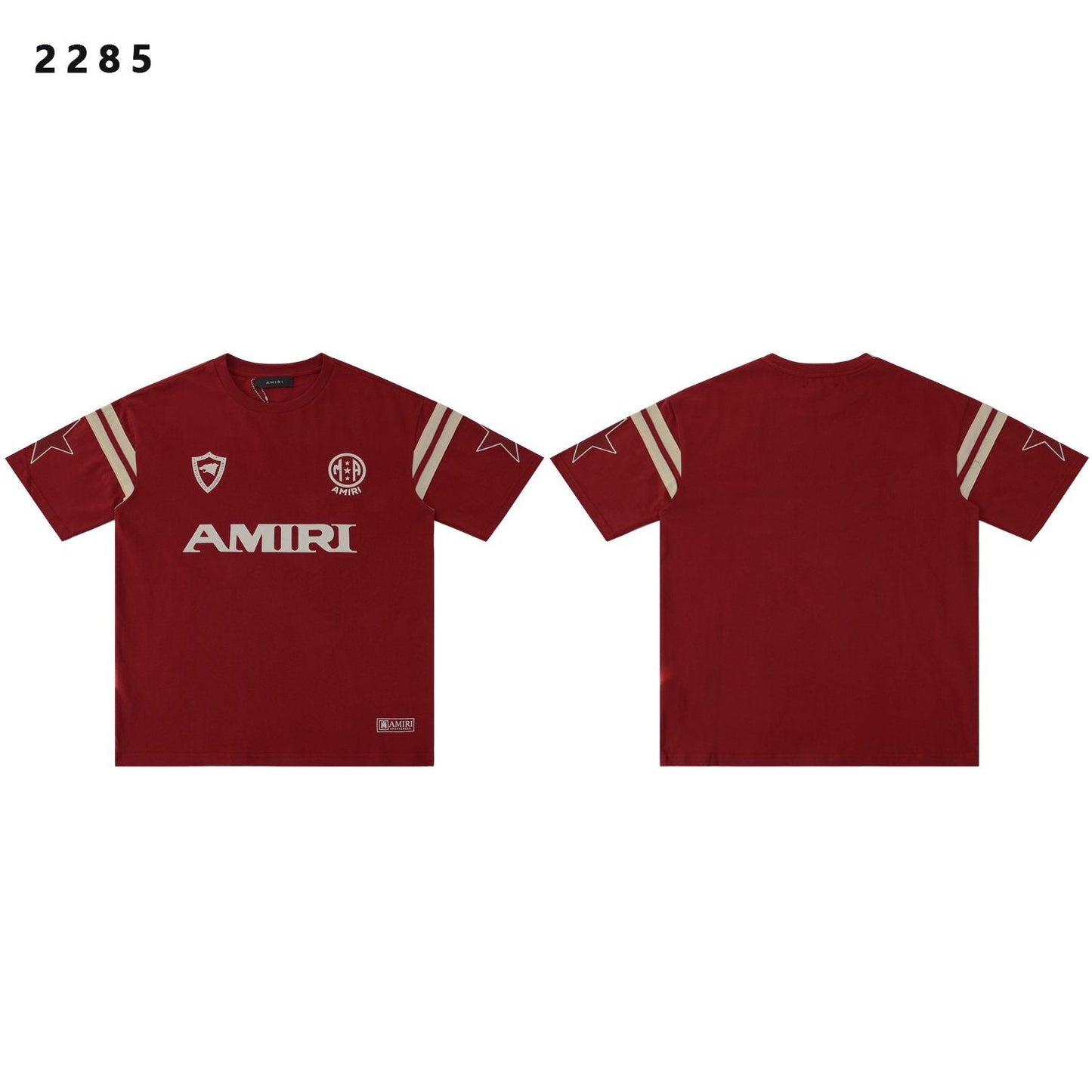 AMIRI Sleeve Stripe Graphic T-Shirt — front