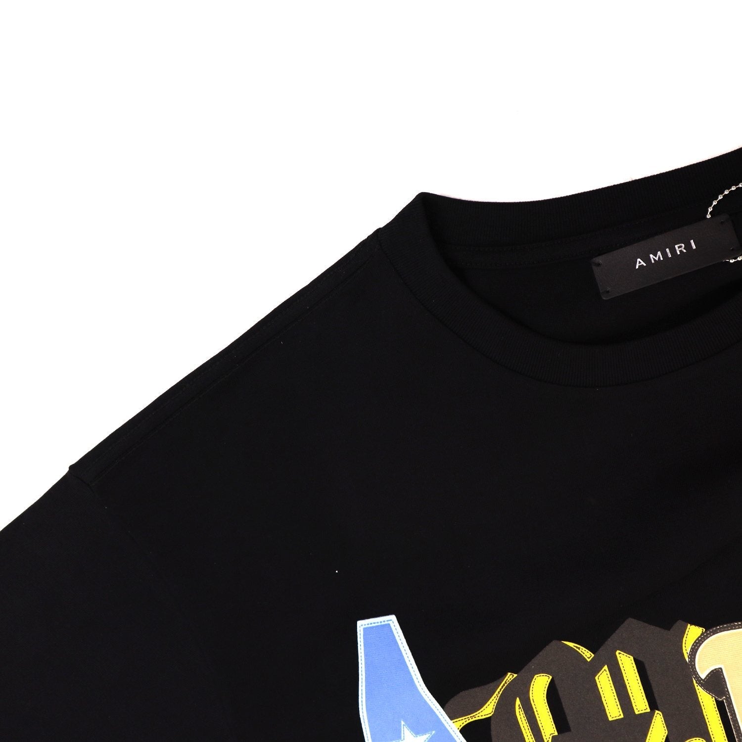 AMIRI Varsity Letter Graphic Short-Sleeve T-Shirt — detail