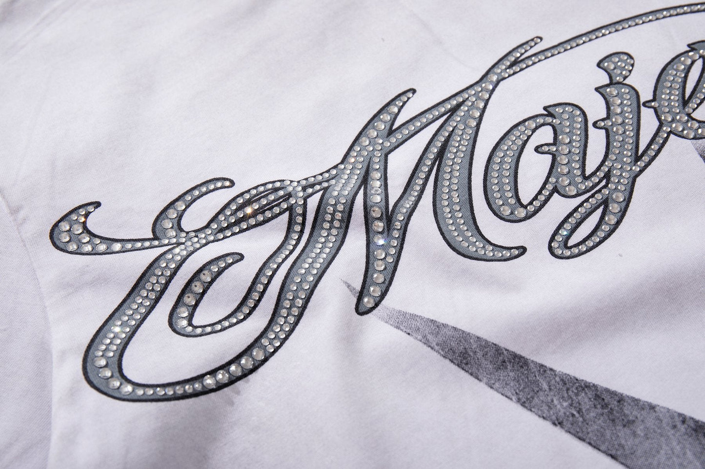 MAJESTIK Tour-Style Back Print T-Shirt — detail