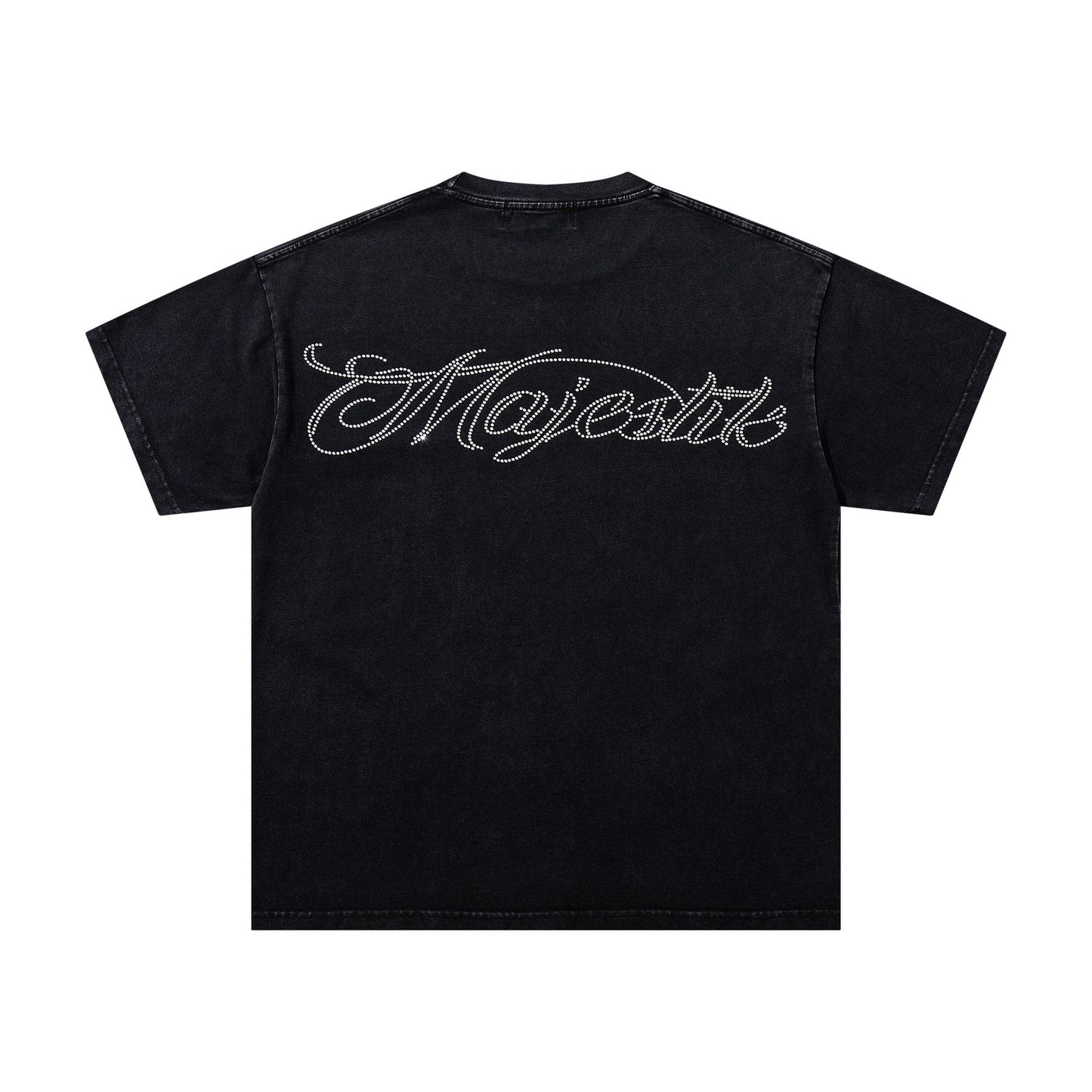 MAJESTIK Bulldog Graphic Short-Sleeve T-Shirt — back