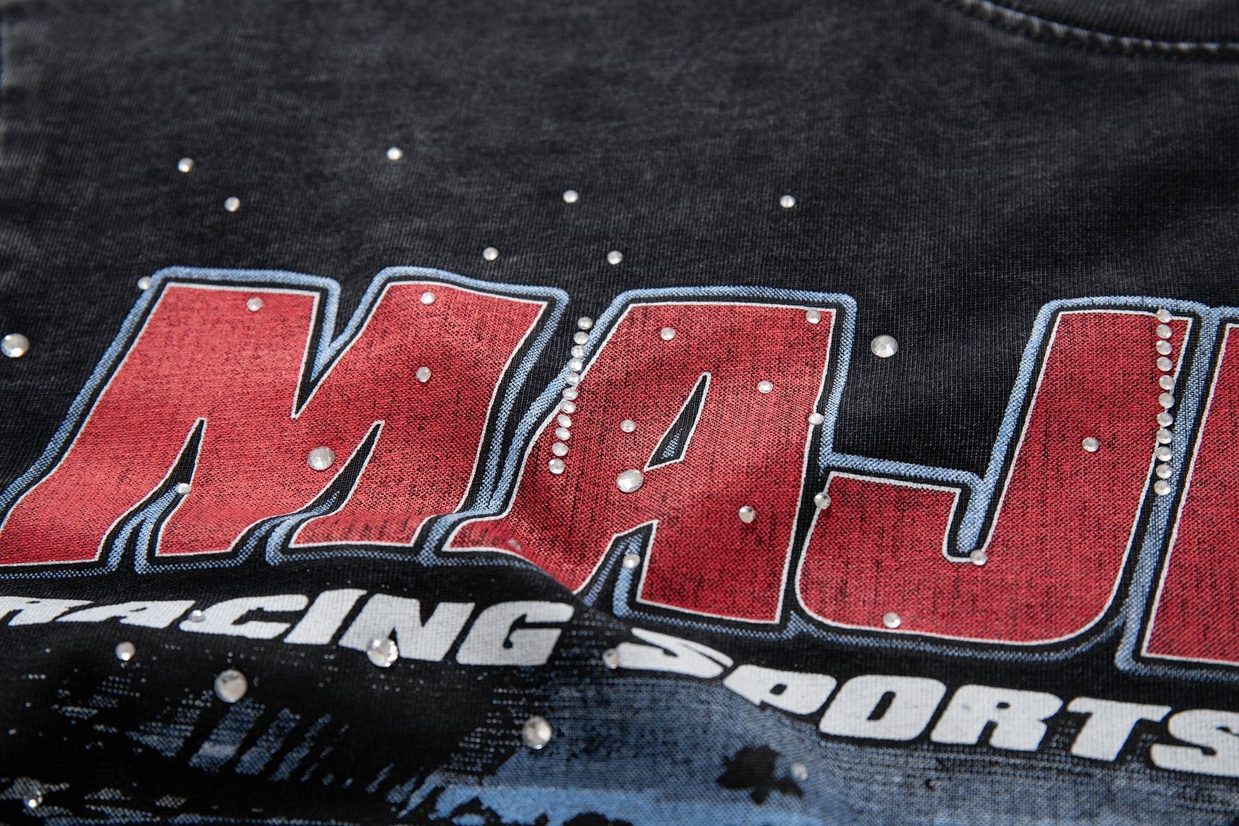 MAJESTIK Racing Graphic T-Shirt — detail