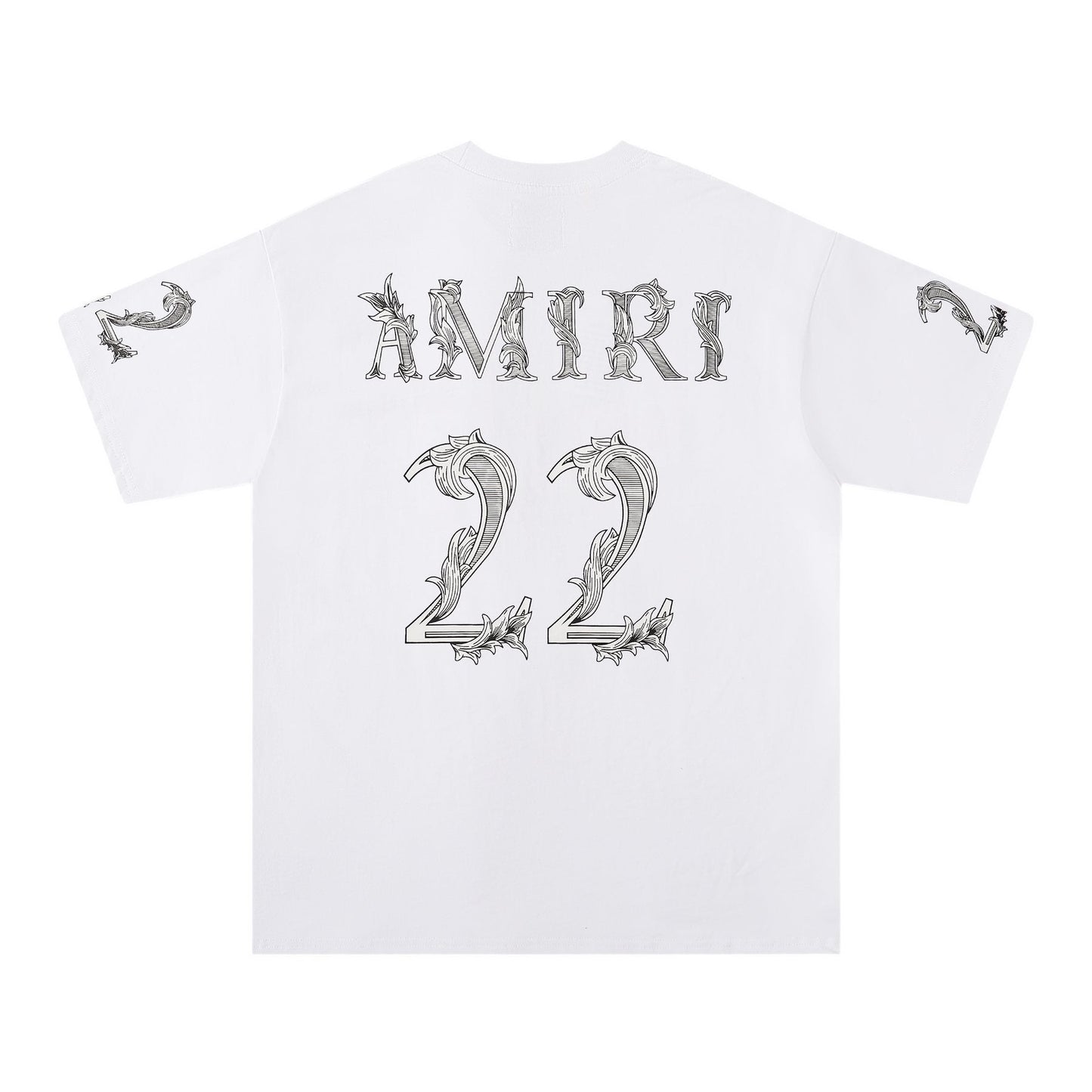 AMIRI Number Graphic Short-Sleeve T-Shirt — back