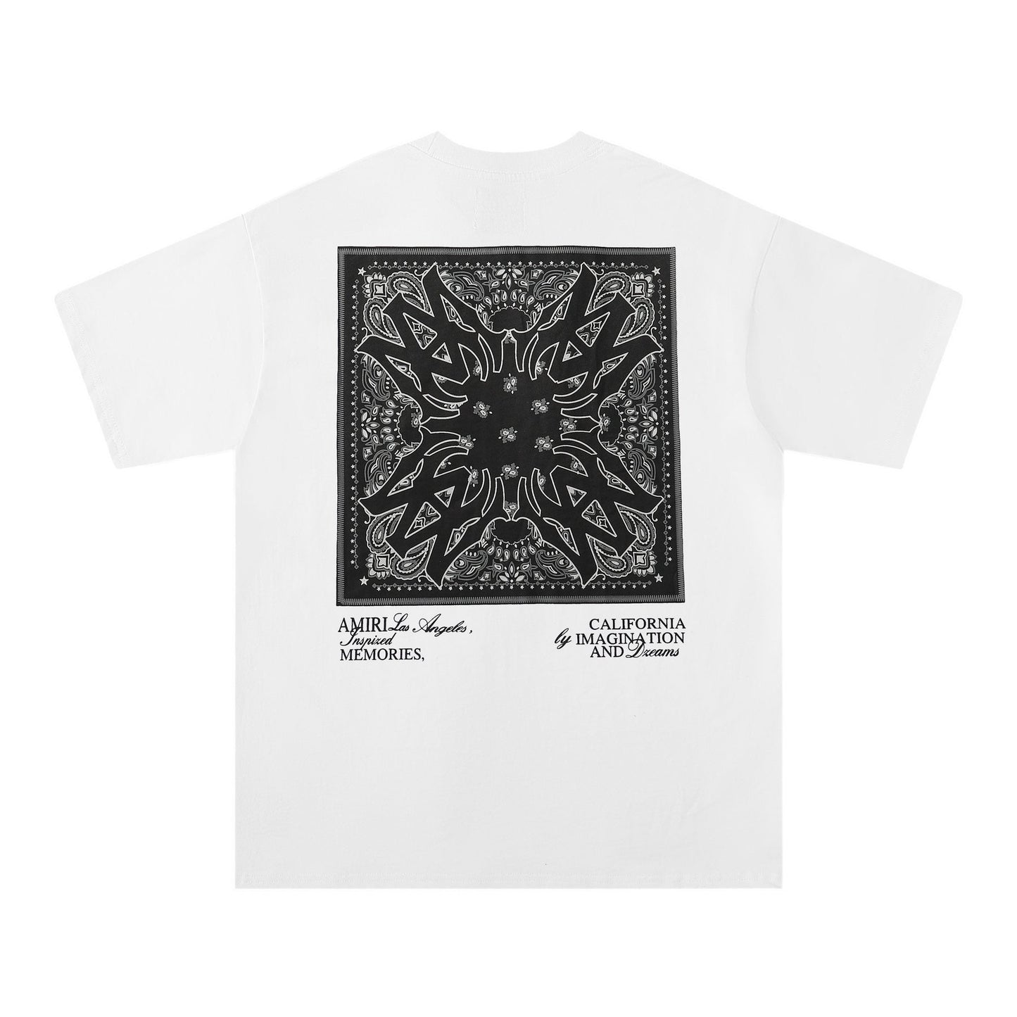 AMIRI Bandana Graphic Short-Sleeve T-Shirt — back