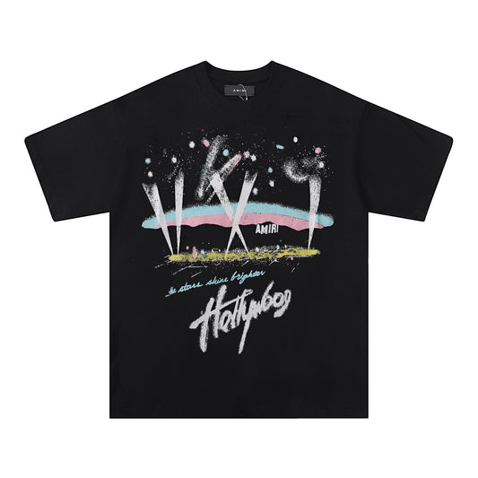 AMIRI Abstract Letter Graphic T-Shirt — hero