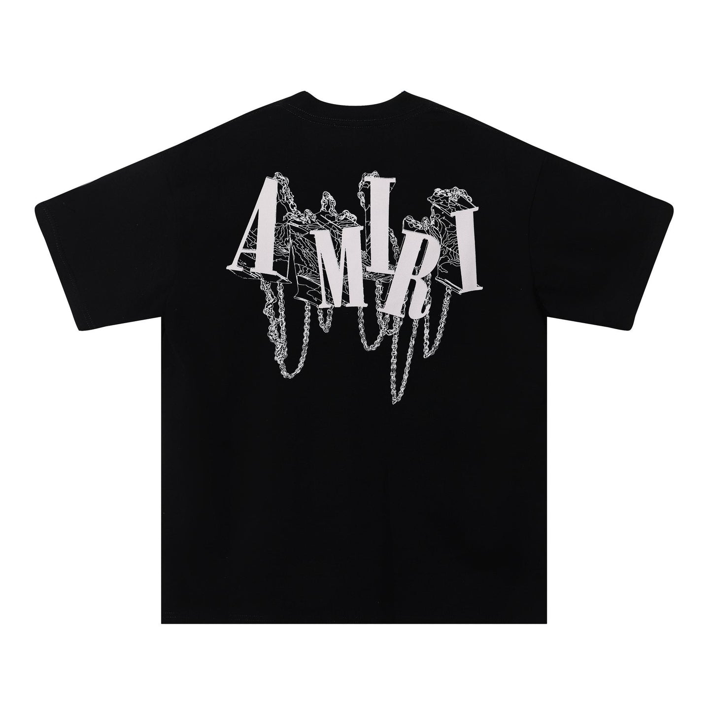 AMIRI Chain Letter Graphic T-Shirt — back