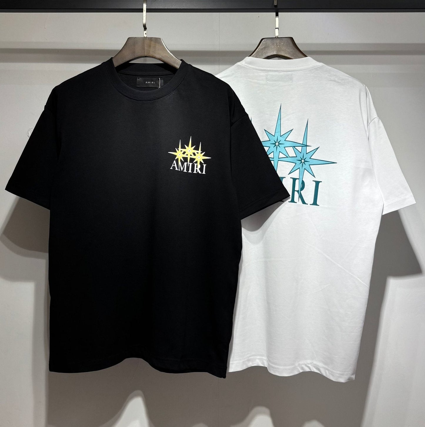 AMIRI Front & Back Graphic T-Shirt — comparison