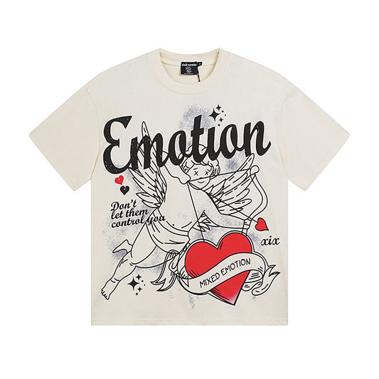 MIXED EMOTION Angel Heart Graphic T-Shirt — hero