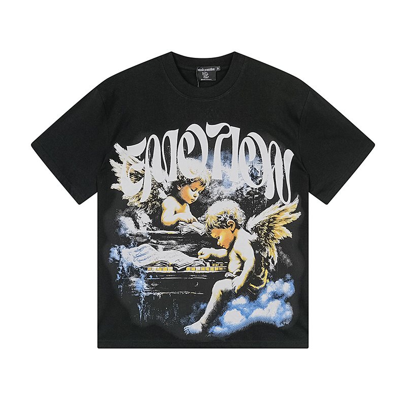 MIXED EMOTION Cherub Graphic T-Shirt — hero