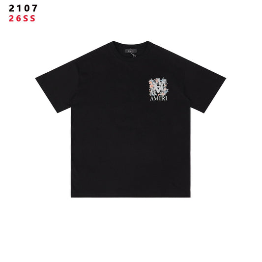AMIRI Floral A Graphic Short-Sleeve T-Shirt — hero
