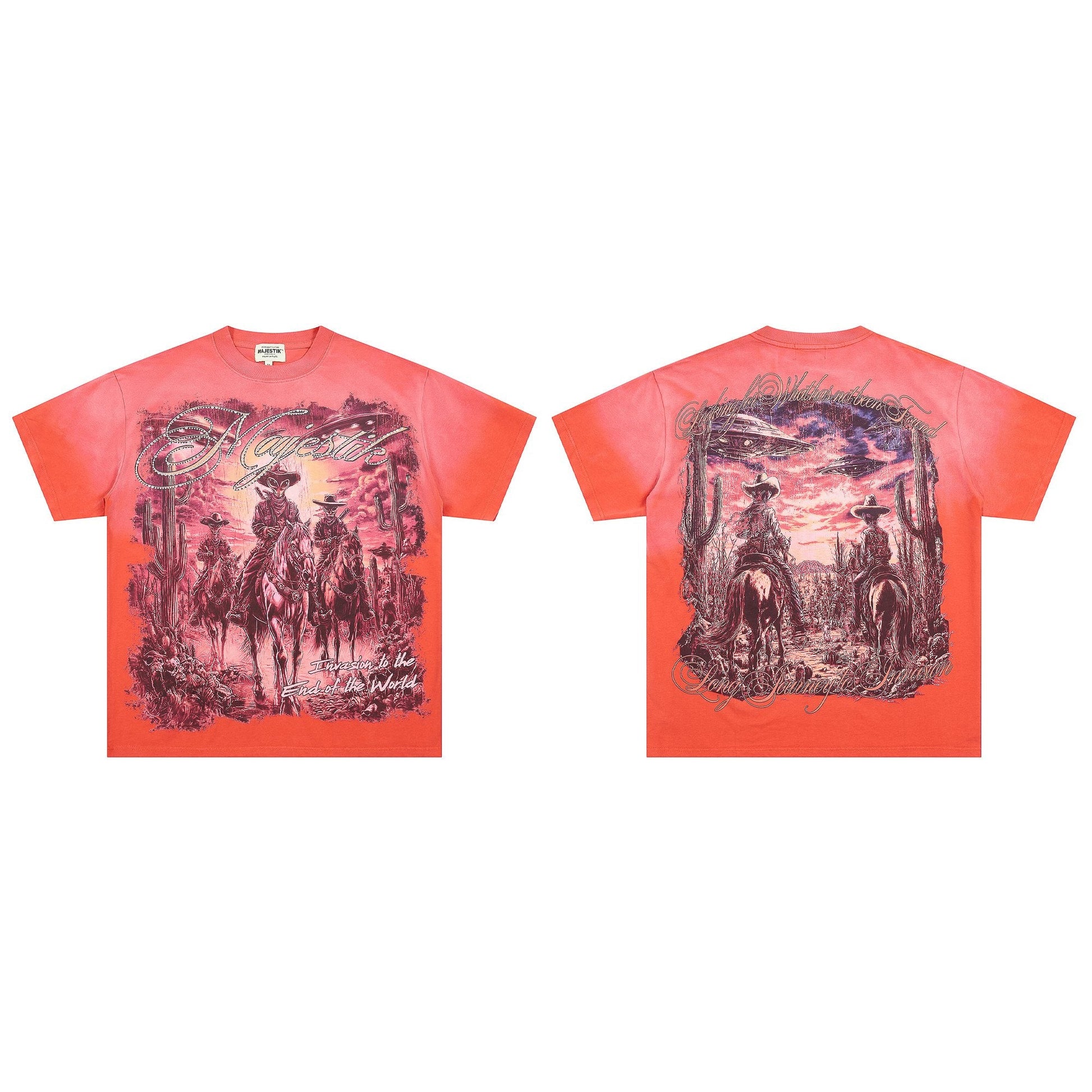 MAJESTIK Western UFO Graphic T-Shirt — hero