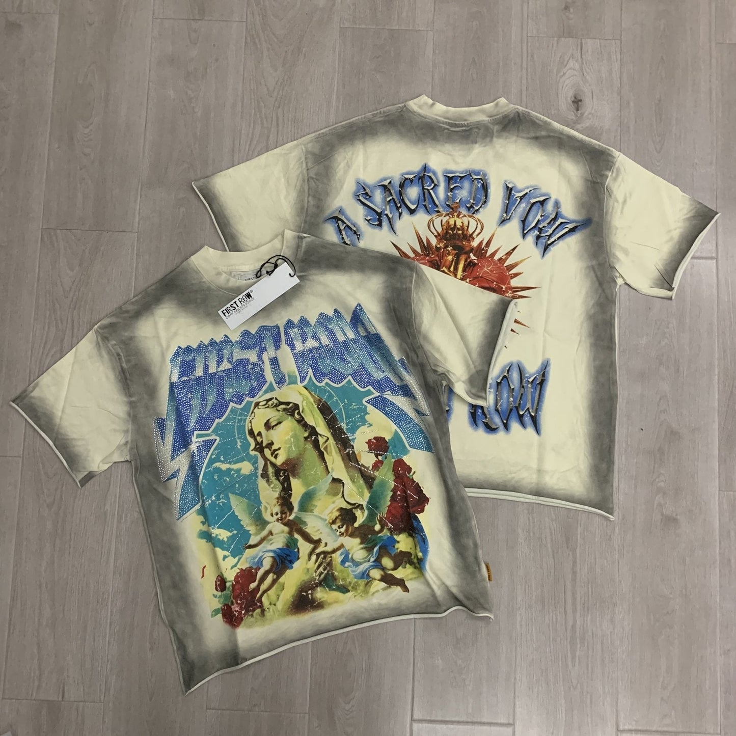 FIRST ROW A Sacred Vow Angel Graphic T-Shirt — context