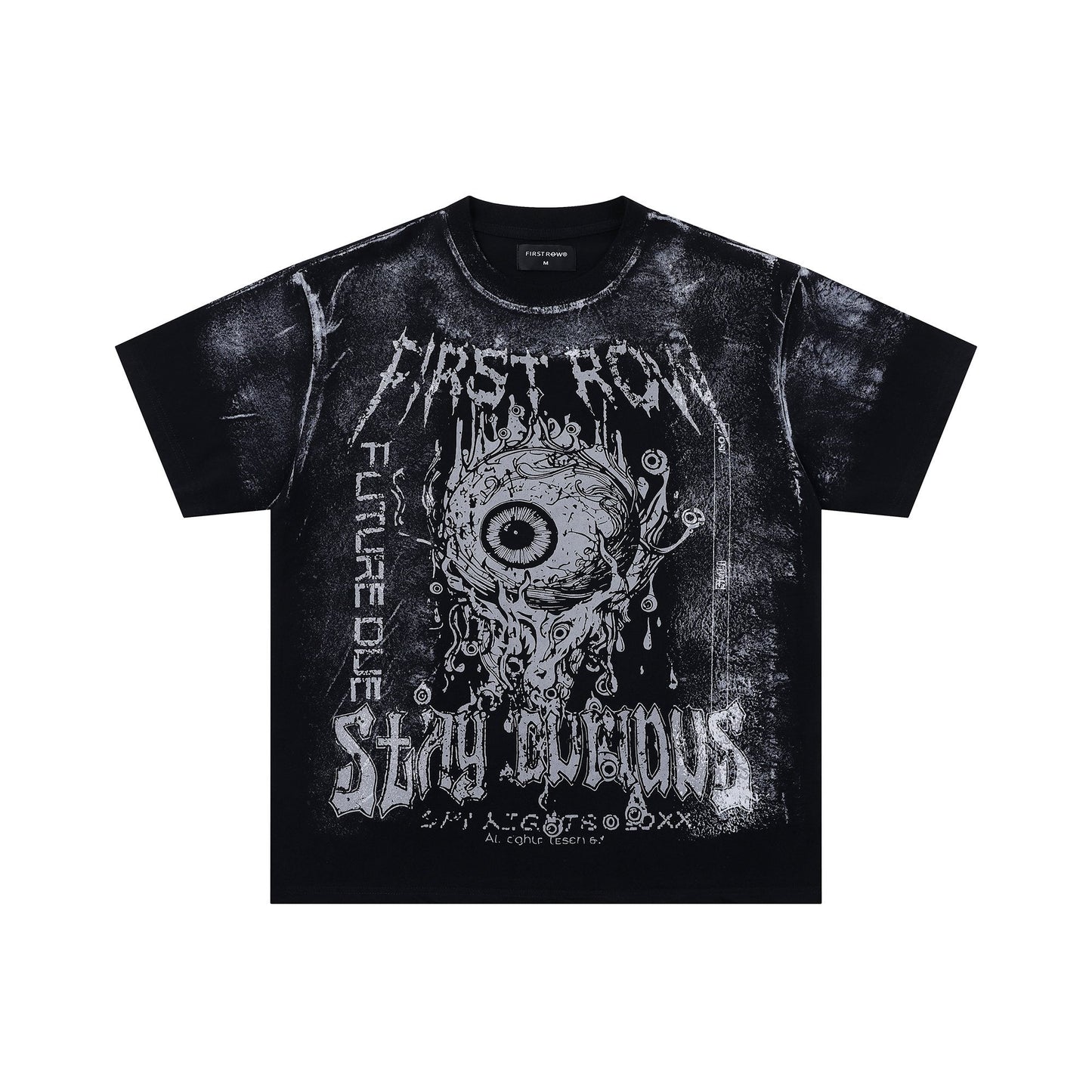 FIRST ROW Stay Curious Eyeball Graphic T-Shirt — hero