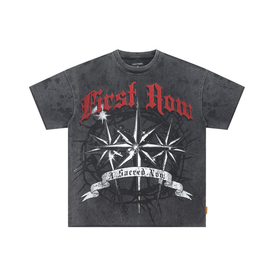 FIRST ROW A Sacred Vow Thornbush Stars Graphic T-Shirt — hero