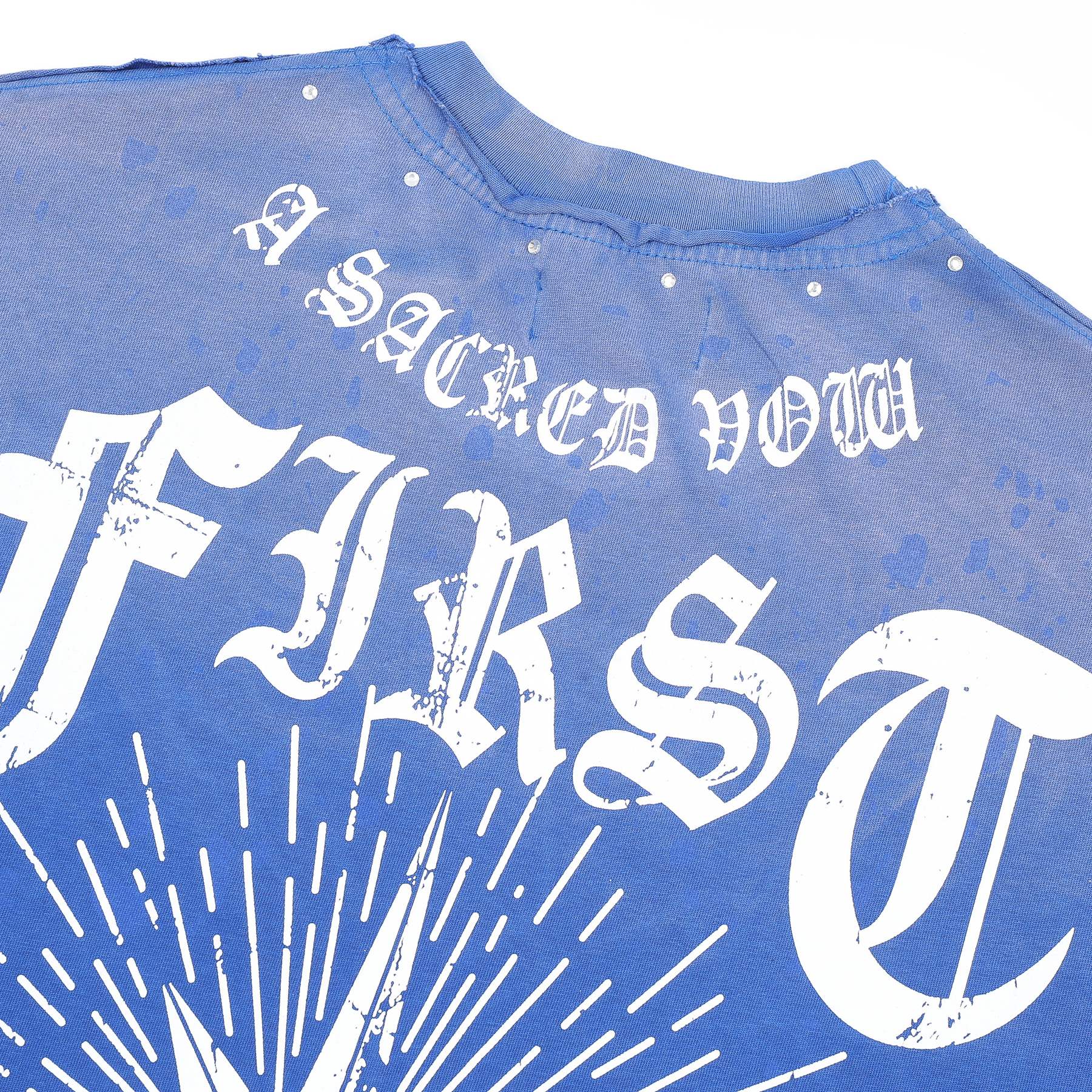FIRST ROW A Sacred Vow Heart Graphic T-Shirt — detail