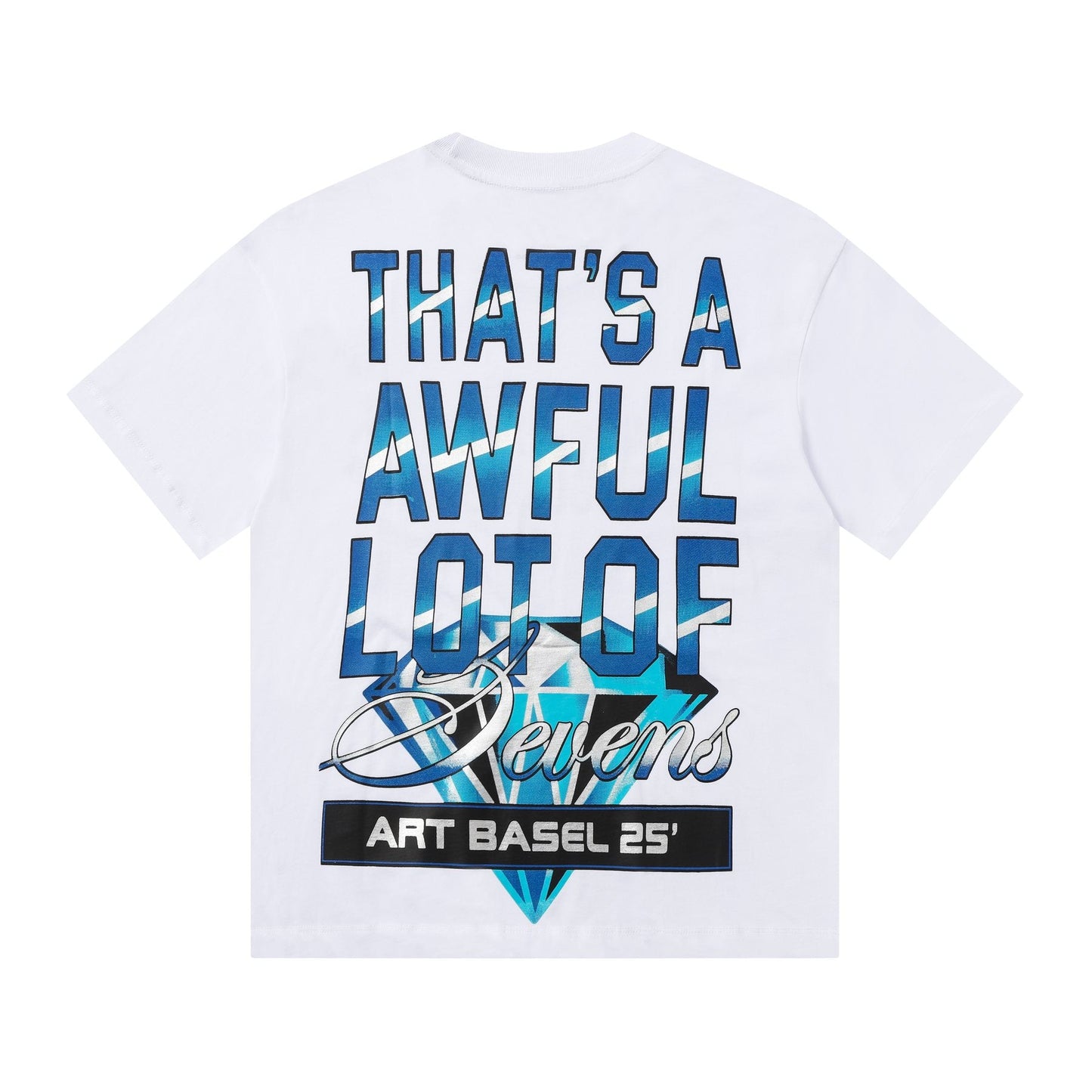 That's a Awful Lot of Cough Syrup Art Basel 25 Graphic T-Shirt — back