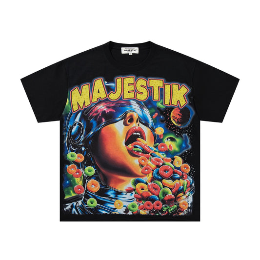 MAJESTIK Script Back Graphic T-Shirt — hero