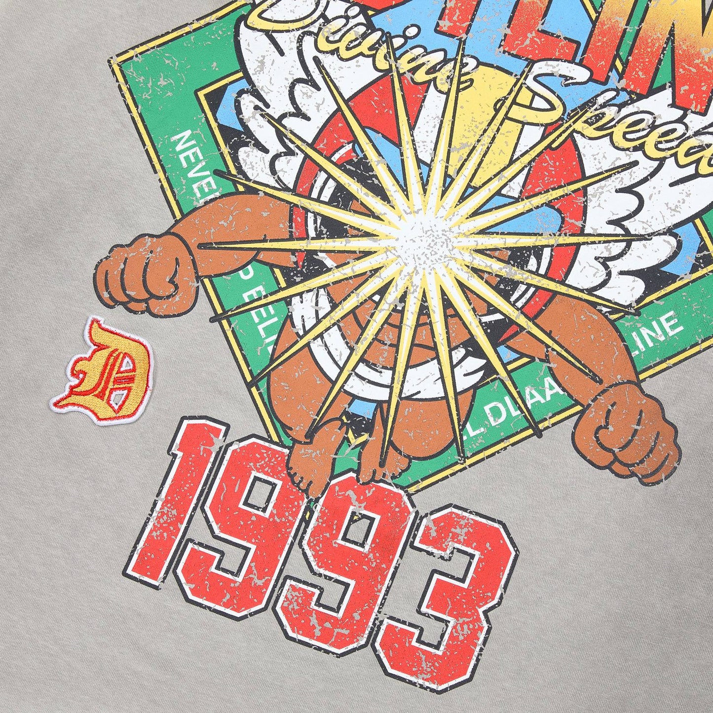 DUAA Hotline Racing Graphic Long-Sleeve T-Shirt — detail