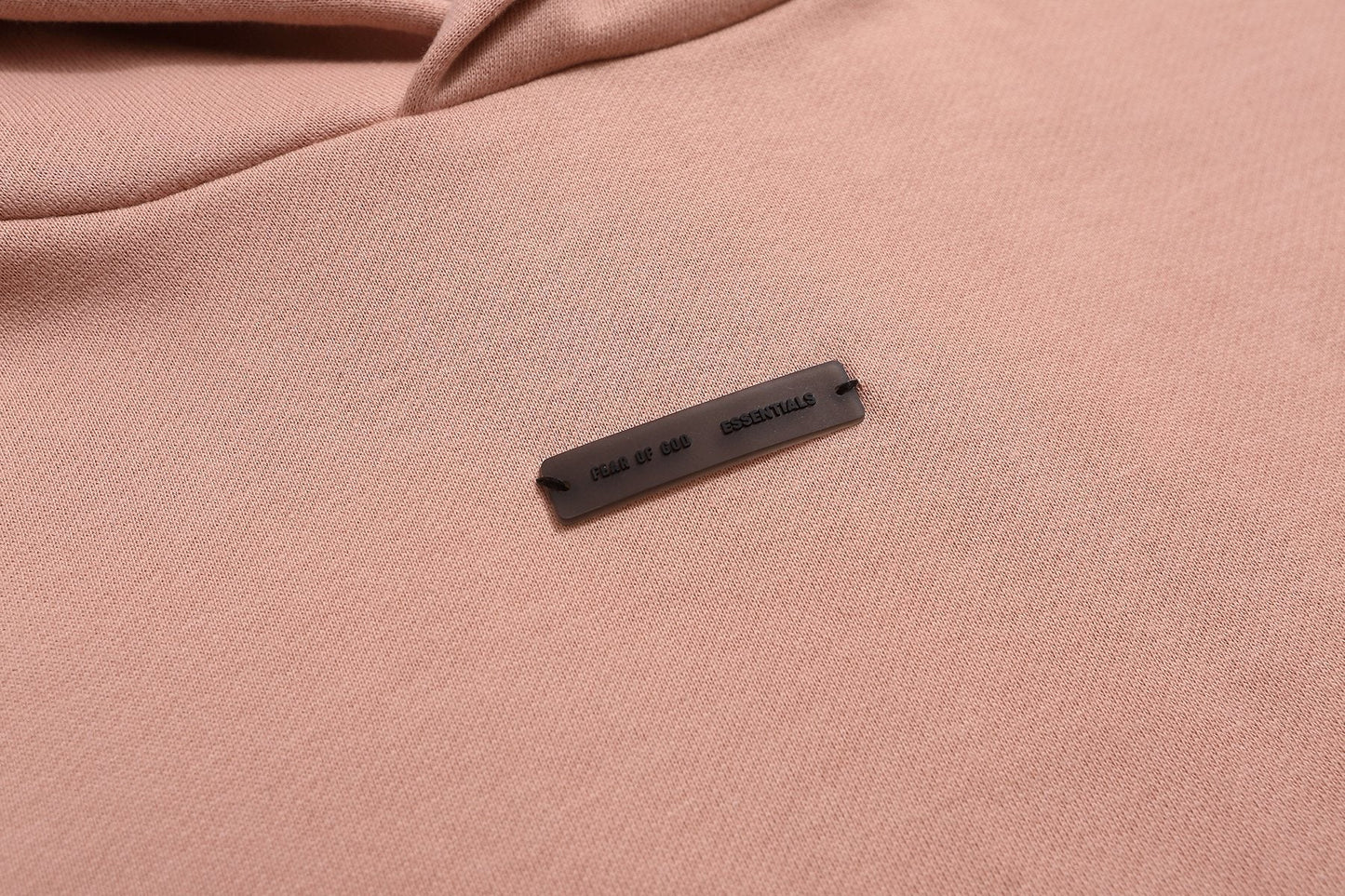 Fear of God Essentials Dusty Pink Hoodie & Sweatpants Set — detail