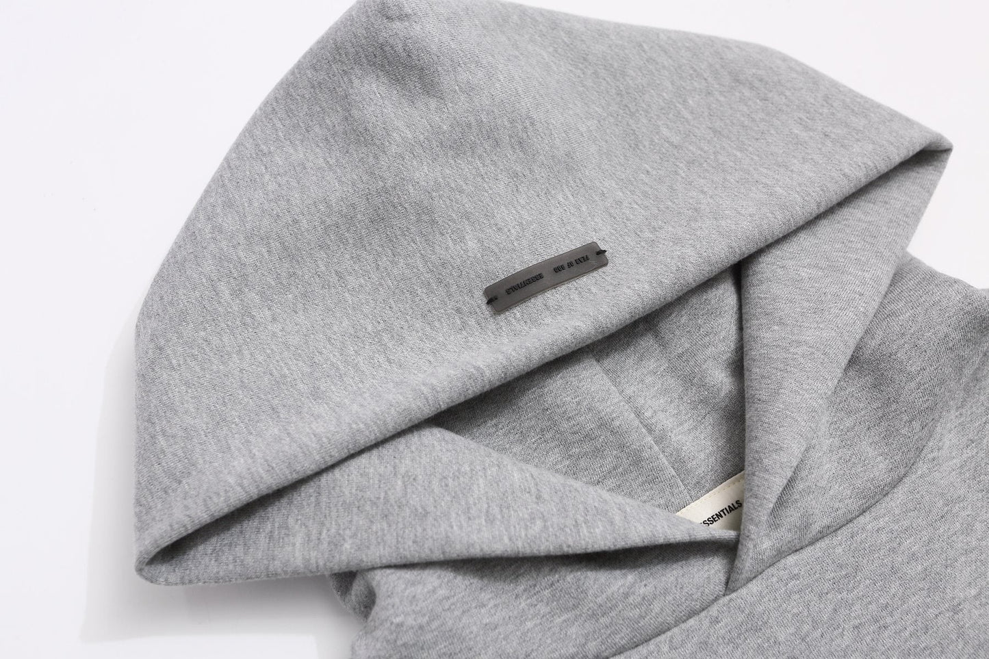 Fear of God Essentials Logo Hoodie — detail